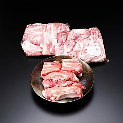 ふるさと納税 土浦市 佐藤畜産の極選豚 スペアリブ3kgセット : さと