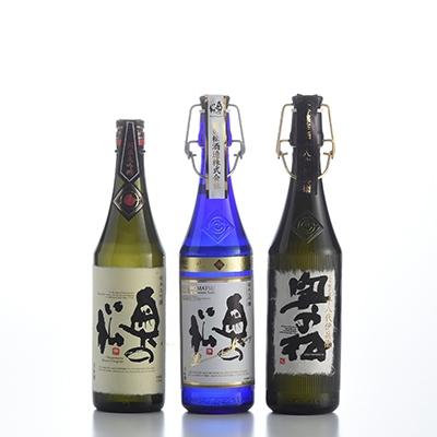 ふるさと納税 二本松市 [奥の松酒造三昧]大吟醸雫酒、純米大吟醸スパークリング、純米大吟醸　720ml各1本