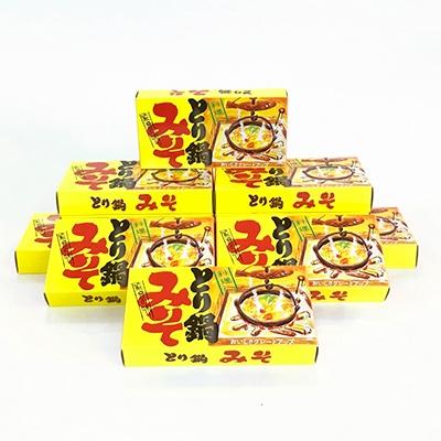 ふるさと納税 七尾市 とり鍋みそ 200g/箱×10箱