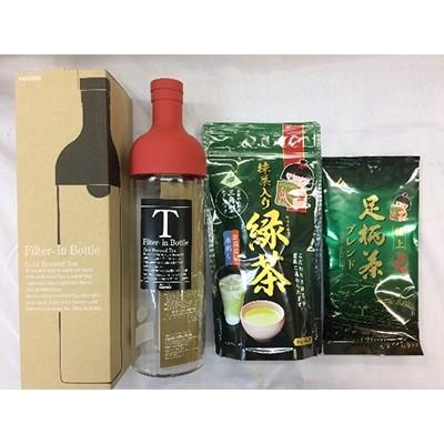 ふるさと納税 中井町 足柄茶 /抹茶入緑茶TB/フィルターインボトルセット
