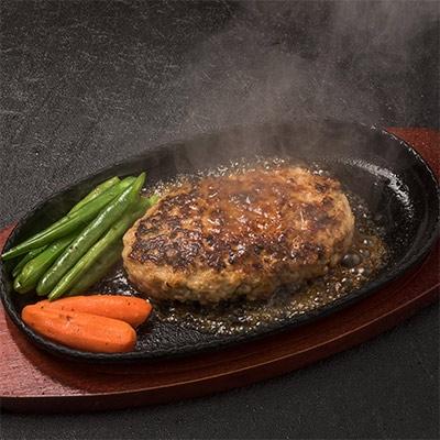 ふるさと納税 中間市 本格調理済ハンバーグ10食 特製ソース付