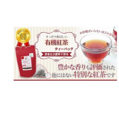 ふるさと納税 藤枝市 静岡県茶品評会 金賞受賞 「有機紅茶ティーバッグ