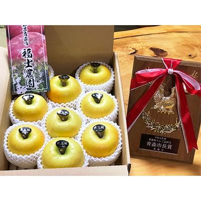 ふるさと納税 青森市 「シナノゴールド」3kg・特選贈答用りんご 青森市長賞受賞