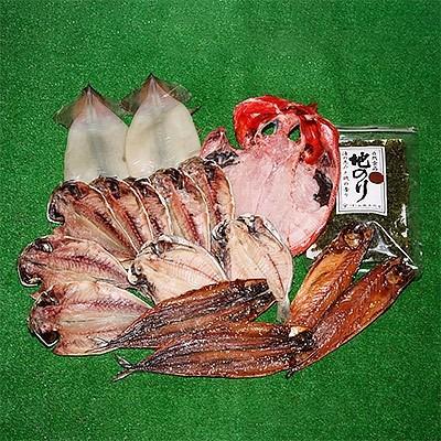 ふるさと納税 下田市 山鶴魚問屋ひものIセット(6種類・地のり)