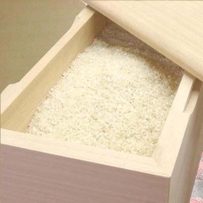 ふるさと納税 岸和田市 桐製米びつ5kgサイズ 無地の画像