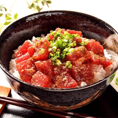 ふるさと納税 津久見市 まぐろ漁師飯セット[甘いごまダレとまぐろの相性抜群!]