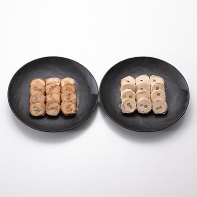 ふるさと納税 板野町 チキン巻物セット12カット17g×12枚×2種類