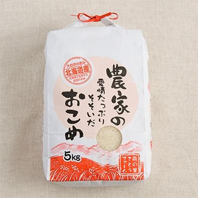 ふるさと納税 留萌市 [令和5年産]白米 5kg ななつぼし[北海道留萌産]