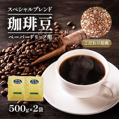 ふるさと納税 豊前市 スペシャルブレンド(ペーパー用)500g×2