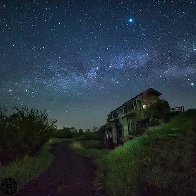 ふるさと納税 釧路町 星空に包まれて[写真・A3サイズ1枚]