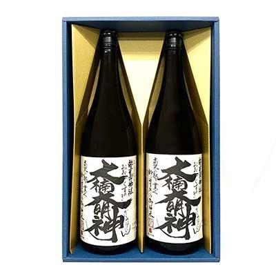 ふるさと納税 交野市 【交野市】大楠大明神 1800ml×2本(かざり付ける箱入) 純米吟醸酒-食品-日本酒