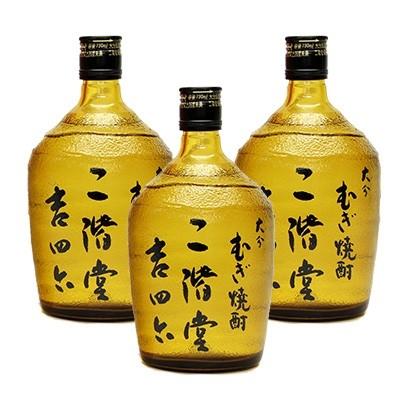 ふるさと納税 日出町 大分むぎ焼酎二階堂 吉四六 瓶(720ml) 3本セット RG25｜y-sf