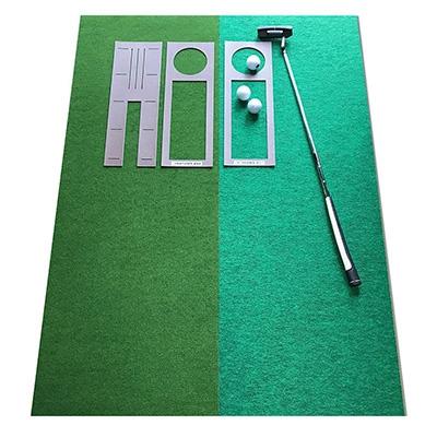 ふるさと納税 芸西村 ゴルフ練習セット・標準SUPER-BENT&amp;高速EXPERT(45cm×3m)2枚組パターマット