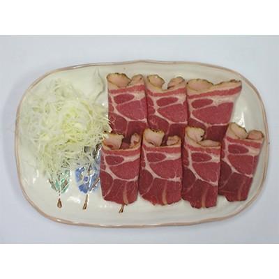 ふるさと納税 唐津市 いのしし肉の燻製ハム 400g