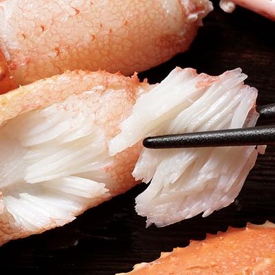 ふるさと納税 稚内市 稚内加工の紅ズワイガニハサミ爪　大【約1kg】解凍するだけの手間いらず 　