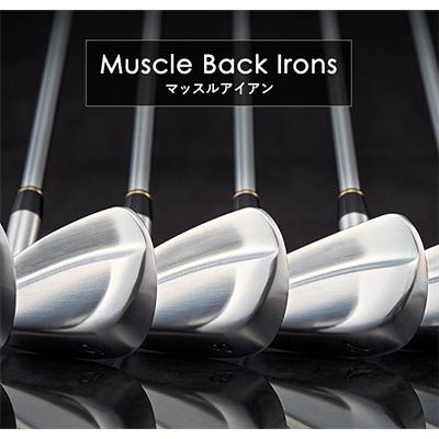 ふるさと納税 市川町 MF-H マッスルバックアイアン #5〜Pw 6本セット