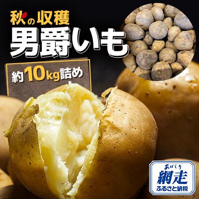 ふるさと納税 網走市 先行予約・秋の収穫男爵いも 約10Kg詰め