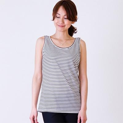 定番の中古商品 ふるさと納税 レディース ドライタッチタンクトップ(ネイビーボーダー Lサイズ) 泉大津市 長袖 定番の中古商品 ふるさと納税 レディース ドライタッチタンクトップ(ネイビーボーダー Lサイズ) 泉大津市 長袖