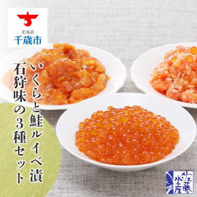新発売の 千歳市 ふるさと納税 佐藤水産 佐藤水産 いくらと鮭ルイベ漬 石狩味の3種セット 超激安 Zoetalentsolutions Com