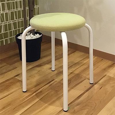 ふるさと納税 海津市 スイーツカラーのミニスツール(ライム)