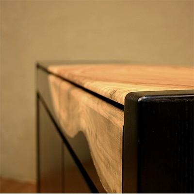 ふるさと納税 大川市 カウンターキャビネット　KUSU　135×45×80cm 　WAプラス_2