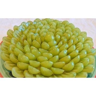 ふるさと納税 山梨市 特選!シャインマスカット2房化粧箱入 山梨市産地直送 約500g×2房|y-sf|04