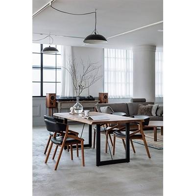 即購入可★ ふるさと納税 朝倉市 ナガノインテリア ダイニング チェア 『CORONA』 DC323-1W 【C4072276743】(148400円)