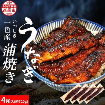 円 大人気定番商品 ふるさと納税 西尾市 5 6か月待ち 一色産うなぎ職人手焼き蒲焼 180g 4尾 U005