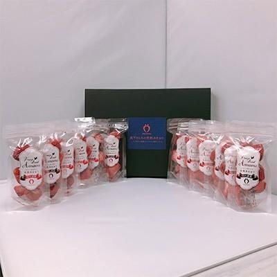 ふるさと納税 大川市 福岡の産直いちごお百姓さん!生いそだつあまおう「すくみ上がる素っ気ない小分け差し上げ物仕掛ける」12g×12袋 フルーツ-ドライフルーツ