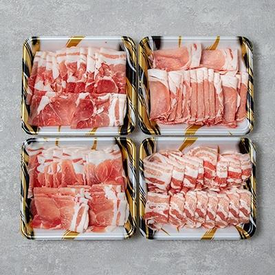 ふるさと納税 都城市 【宮崎県 都城市産】「クイーンハーブ豚」しゃぶしゃぶ1.2kgセット |  | 02