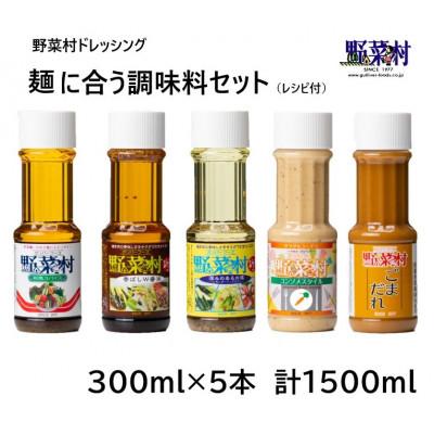 ふるさと納税 浜松市 [1977年創業 野菜村]麺に合う調味料セット (※レシピ付き)
