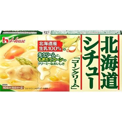 ふるさと納税 袋井市 ハウス食品 北海道シチュー コーンクリーム 180g×10箱