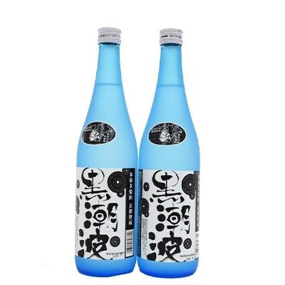 ■(終売ラベル)【南海黒潮原酒】36度1500本・【南海黒潮25度】一升2本１組 ふるさと納税 海南市 【本格米焼酎・長期熟成】黒潮波720ml×2本セット