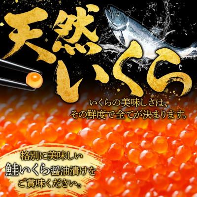 ふるさと納税 弟子屈町 【のし付】いくら醤油漬け 80g×3個 北海道 弟子屈町 3399の画像