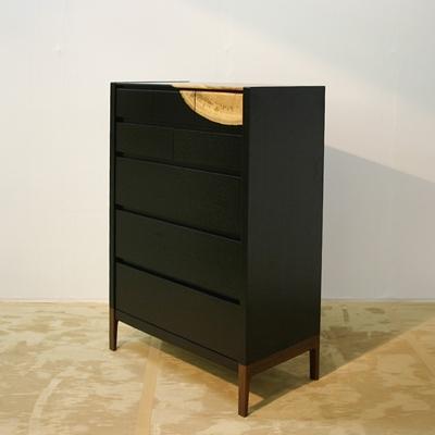 ふるさと納税 大川市 チェスト85　KUSU 85x45x118　楠　大川市　WAプラス