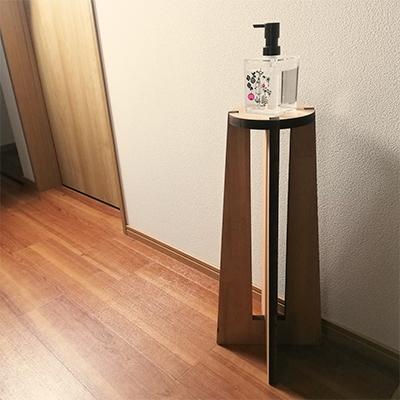 ふるさと納税 守口市 アルコールポンプスタンド はめ込み 丸タイプ 80cm