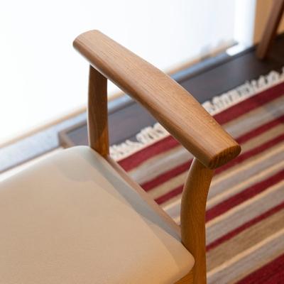 ふるさと納税 高山市 【飛騨の家具】　飛騨産業　玄関チェア(ホワイトオーク) CG017_2