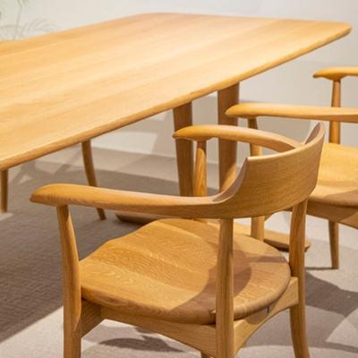 処分価格 飛騨産業 クレセント アームチェア ホワイトオーク 現行品 ふるさと納税 高山市 【飛騨の家具】 飛騨産業 クレセントアームチェア