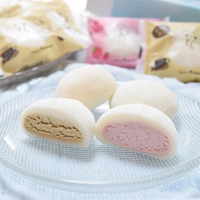 ふるさと納税 大刀洗町 ふわ生大福(あまおう苺・カフェオレ)20個入り【お菓子のふなき】|y-sf|02