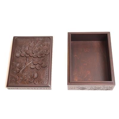 ふるさと納税 長野県 軽井沢彫 小箱 桜 長野県伝統工芸品 : 1115327 