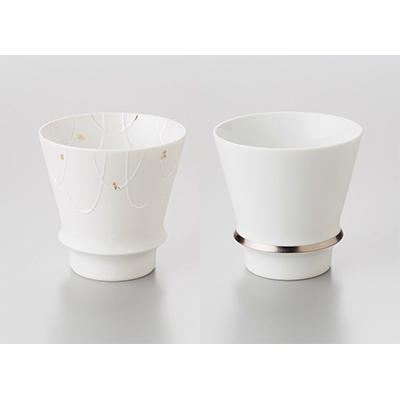 ふるさと納税 有田町 有田焼 スタイリッシュフリーカップ・ペア