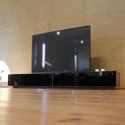 美品 岡家具工業 大川 ウォールナット材テレビボード180サイズ IDC大塚購入