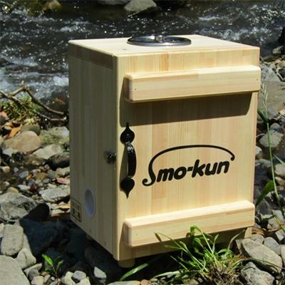 ふるさと納税 泉南市 手作り木製 燻製器 ウッドスモーカー SMO-KUN