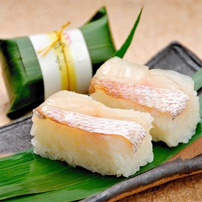 ふるさと納税 海南市 紀州和歌山の棒鯖寿司とあせ葉寿司(鯛4個・鮭3個)セット【海南市】_2
