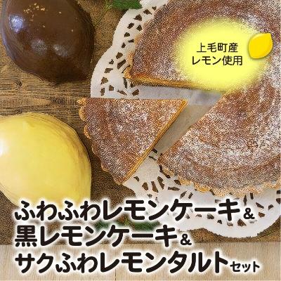 激安の 上毛町 ふるさと納税 上毛町産レモンを使ったふわふわレモンケーキ 黒レモンケーキ サクふわレモンタルトのセット 激安ブランド Bitcoinbro Frankhawley Com