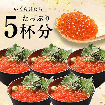 ふるさと納税 八雲町 鱒 いくら 醤油漬 110g×5パック　合計約550g 海鮮 小分け｜y-sf｜04