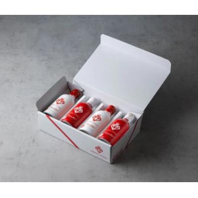 ふるさと納税 山元町 国産苺スパークリングワイン　ミガキイチゴ・カネット290ml(赤白各2本)