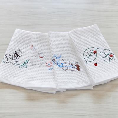 ふるさと納税 泉佐野市 シンジカトウ「ふきぴか キッチンタオル(刺繍