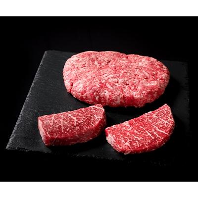 ふるさと納税 上三川町 とちおとめ牛 モモステーキ300g&amp;ハンバーグパテ500gセット