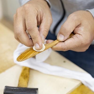 ふるさと納税 八王子市 東京・八王子産木材で、人に優しい「バターナイフ」づくり体験(2名様)